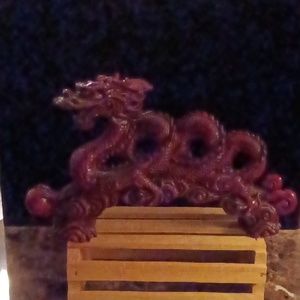 Chinese Feng Shui Dragon Figurine Statute/Resin
